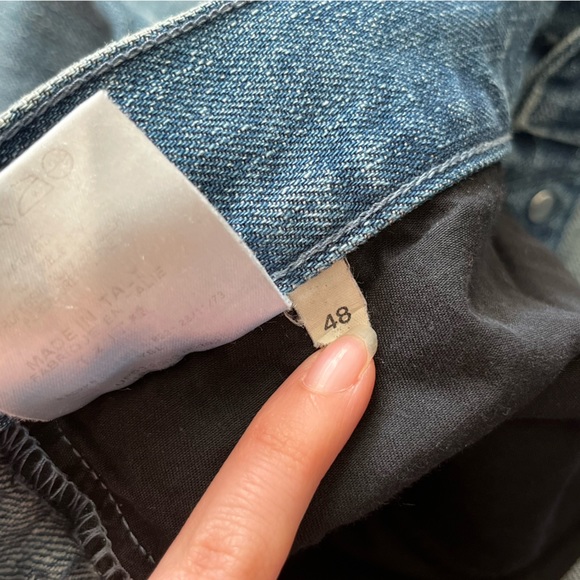 Vintage YSL Yves Saint Laurent Patchwork Jeans - Picture 12 of 13